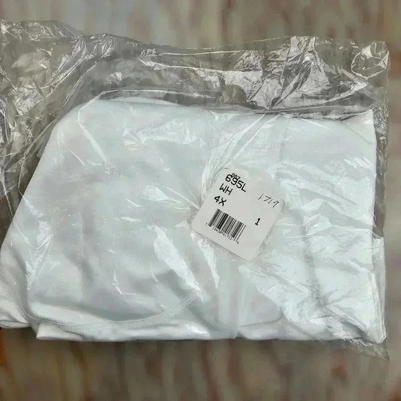 Alleson Adult 5 Pocket Football Girdle w/ Elastic Waistband White NIP #695l 4XL - Picture 8 of 9